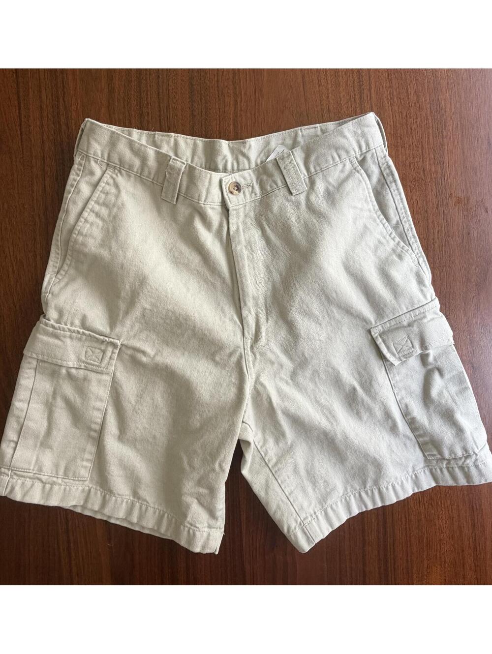 Duck Head 90's Men's Khaki Cargo Shorts - Size 30